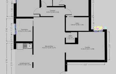 Imagem 2: Mirante do Lago -Av. Arterial, apto 3/4 sendo 1 suíte, R$ 420 mil