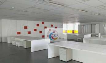 Imagem 2: Sala Comercial na Vila Olímpia Laje corporativa com área útil 617,00m ²em vão livre e 3