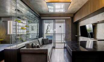 Imagem 1: Brooklin. Apartamento mobiliado. Ótima região. 36m²- Piscina