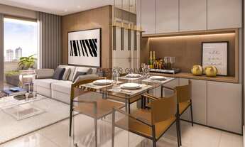 Imagem 2: Apartamento com 2 quartos sendo 1 suíte, 2 vagas de garagem, à venda no bairro Rebouças, e