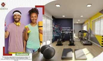 Imagem 6: Apartamento com 49 metros, com 2 quartos sendo 1 suíte e área de lazer completa