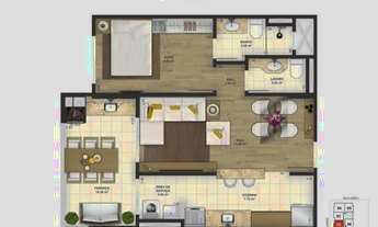 Imagem: Apartamento Padrão - Tupi - Praia Grande