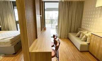 Imagem 4: Apartamento sofisticado 1 dormitório / 1 vaga no Itaim com varanda garden