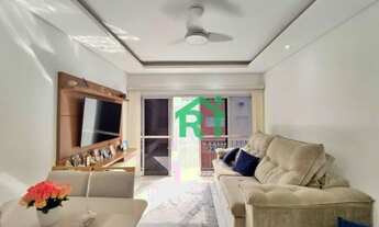 Imagem 2: Apartamento Reformado, 2 Dormitórios (2 Suítes), 1 Vaga, Churrasqueira, Tombo, Guarujá/SP