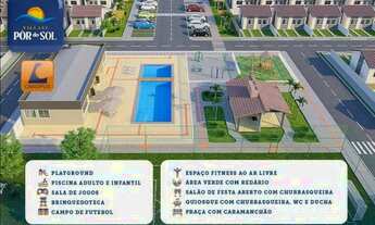 Imagem 3: 057 - LINDAS CASAS COM SEGURANÇA 24HRS . E UMA ÁREA DE LAZER COMPLETA - Raposa - MA