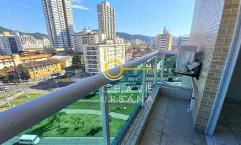 Imagem 2: Apartamento com 1 dormitório para alugar, 52 m² por R$ 3.500,02/mês - Gonzaga - Santos/SP