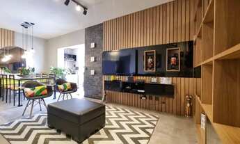 Imagem 3: Apartamento com 2 suítes, mobiliado, à venda, 80 m² por R$ 620.000 - Cézar de Souza - Mog