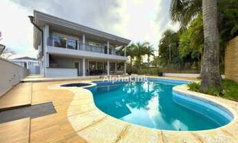 Imagem 2: Casa com 4 dormitórios para alugar, 700 m² por R$ 57.590,00/mês - Alphaville - Santana de