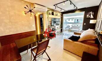 Imagem 2: Apartamento com 2 dormitórios à venda, 86 m² por R$ 1.101.800,00 - Aparecida - Santos/SP