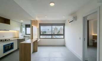 Imagem 2: Apartamento semimobiliado para alugar no Jardim Europa com 1 quarto (1 suíte