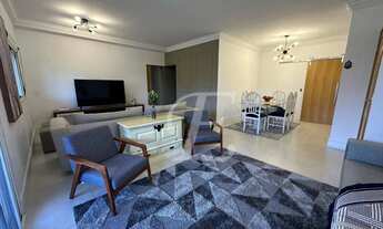 Imagem 2: Apartamento com 3 dormitórios para alugar, 139 m² por R$ 11.750,00/mês - Alphaville - Sant