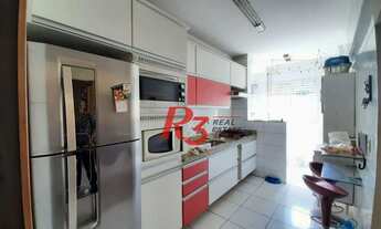 Imagem 6: Apartamento com 2 dormitórios à venda, 62 m² por R$ 510.000,00 - Vila Matias - Santos/SP