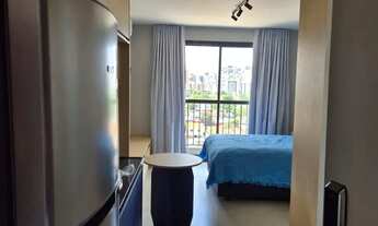 Imagem: Studio mobiliado com 26m² para locação