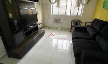 Imagem 2: Apartamento com 2 dormitórios para alugar, 82 m² por R$ 2.700/mês - Boqueirão - Santos/São