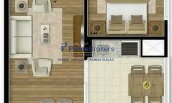 Imagem 7: APARTAMENTO COM 1 DORMITÓRIO, VARANDA GOURMET E 1 VAGA - SAÚDE