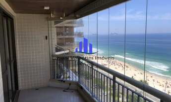 Imagem 2: Apartamento a venda na Barra da Tijuca, Lúcio Costa, frontal mar, 01 quarto