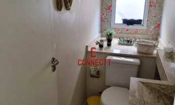 Imagem 4: Casa com 3 dormitórios à venda, 138 m² por R$ 695.000 - Condomínio Praças do Sul - Ribeirã