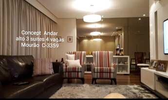 Imagem 7: Concept lindíssimo: 162 m2, Andar Alto, 3 suítes. 4 vagas. Completo