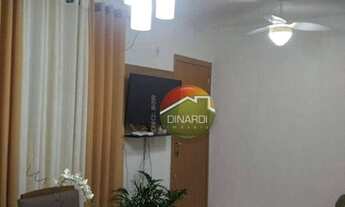 Imagem 5: Apartamento com 2 dormitórios para alugar, 48 m² por R$ 900,00/mês - Reserva real - Ribeir