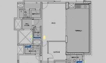 Imagem 7: 3 suites, novo, varanda gourmet, churrasqueira, carvão, 3 vagas, metro, santo amaro