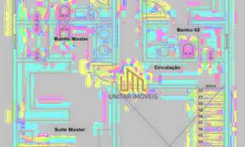 Imagem 4: Sobrado com 3 suítes. 225.11m² - Terras Alpha 2 - Senador Canedo