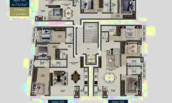 Imagem 3: Apartamento 2 Dormitórios na Praia Canto Grande - Bombinhas