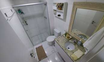 Imagem 3: Apartamento para venda tem 86 metros quadrados com 3 quartos em Vila Valparaíso - Santo An