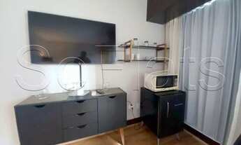 Imagem 3: Flat disponível para locação no Wyndham Berrini contendo 29m², 1 dormitório e 1 vaga de ga