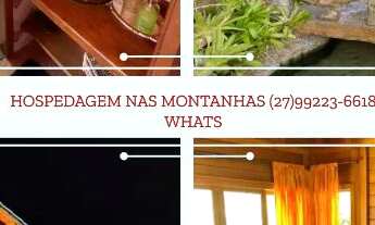 Imagem 2: Chalés nas montanhas para hospedagem