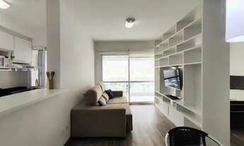 Imagem 3: Apartamento com 1 dormitório para alugar, 50 m² por R$ 5.000/mês - Brooklin - São Paulo/SP