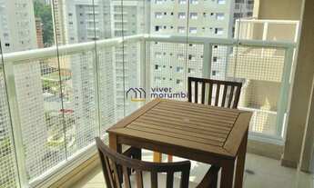 Imagem 2: Lindo apartamento 1 suíte - varanda gourmet - totalmente mobiliado