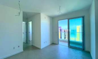 Imagem 3: Dois quartos de alto padrão com vista mar e duas vagas de garagem no ed. Infinity, Meirele