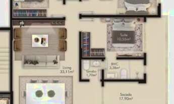 Imagem 3: Apartamento na Meia Praia em Itapema 03 suítes 02 vagas