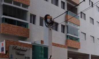 Imagem 3: Apartamento com 2 dormitórios à venda, 57 m² por R$ 350.000,00 - Mirim - Praia Grande/SP