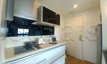 Imagem 2: Flat em Moema com 2 dorms para locação, prox a Av Ibirapuera, Metrô Moema, fácil acesso ao