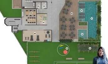 Imagem 5: DM- Apartamento 2 ou 3 quartos, Condomínio club em Jardim São paulo, entrada de 3mil