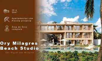 Imagem 2: Vendo Apartamento a Beira Mar em São Miguel dos Milagres - AL Unidades de 26m² a 59m²