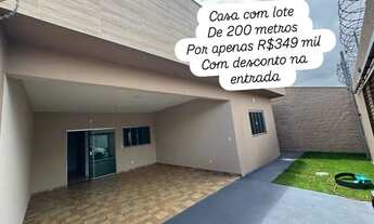 Imagem: Casa com lote de 200 metros clm desconto