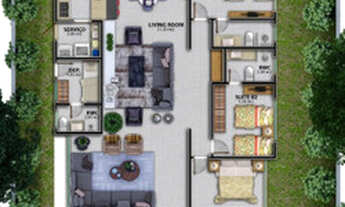 Imagem 5: Casa - Alphaville - 220m² - 3 suítes - Piscina - 4vgs