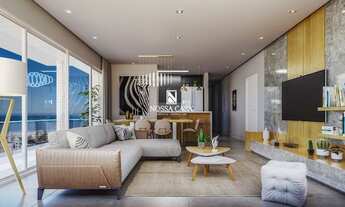 Imagem 4: Apartamento com 02 suíte com sacada mais lavabo, garagem entre o rio e mar no edifício Ibi