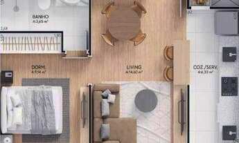 Imagem 7: Apartamento à venda, 41 m² por R$ 320.000,00 - Parque Una - Pelotas/RS