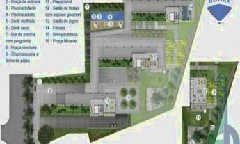 Imagem 7: Apartamento com 3 dormitórios para alugar, 59 m² por R$ 1.950,00/mês - Vila Eldízia - Sant