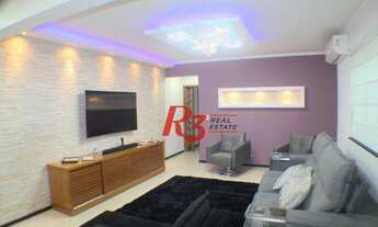 Imagem 3: Sobrado com 3 dormitórios à venda, 300 m - Aparecida - Santos/SP