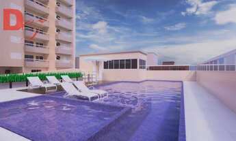 Imagem 2: Apartamento com 3 dormitórios à venda, 88 m² por R$ 350.000 - Tupi - Praia Grande/SP