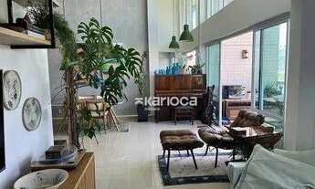 Imagem 4: Apartamento Duplex com 3 dormitórios para alugar, 145 m² por R$ 14.905,00/mês - Barra da T