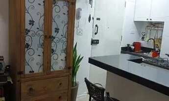 Imagem 5: Apartamento com 1 dormitório à venda, 30 m² por R$ 270.000,00 - Aparecida - Santos/SP