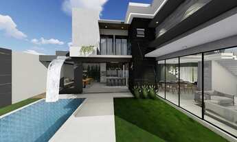 Imagem: Casa em construção no condomínio Brisas