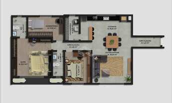 Imagem 3: Apartamento à venda no Res. Legatto