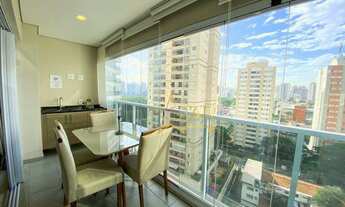 Imagem 1: Apartamento com 1 dormitório à venda, 48 m² por R$ 750.000,00 - Brooklin - São Paulo/SP