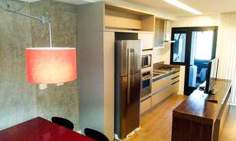 Imagem 4: Apartamento decorado e mobiliado à venda com 61m², 1 quarto e 1 vaga